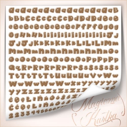 papier-do-scrapbookingu-litery