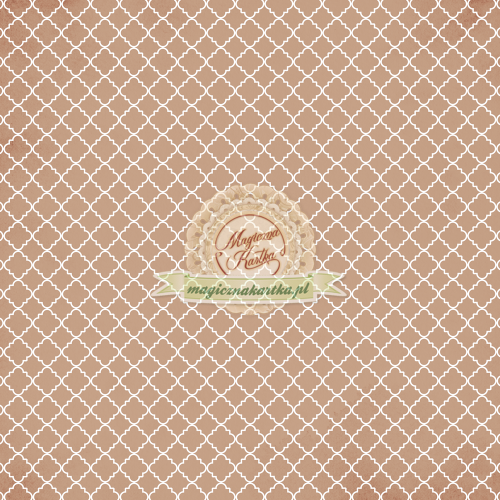 Papier do scrapbookingu Kwiecisty Romans 12 - 30x30 - Magiczna Kartka