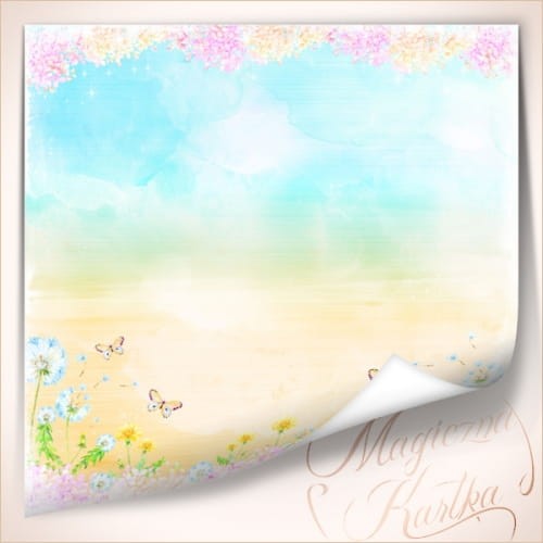 Magiczna Kartka - Kwitnące Poranki