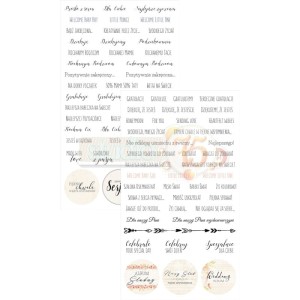 Studio75 Dodatki do wycinania 02 - NAPISY