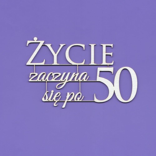 1438 TEKTURKA - ŻYCIE ZACZYNA SIĘ PO 50