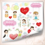 Papier do scrapbookingu - Magia Miłości 09 - 30x30 - Magiczna Kartka