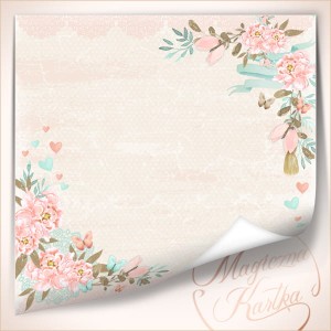 Papier do scrapbookingu Obietnice 13 - 30x30 - Magiczna Kartka