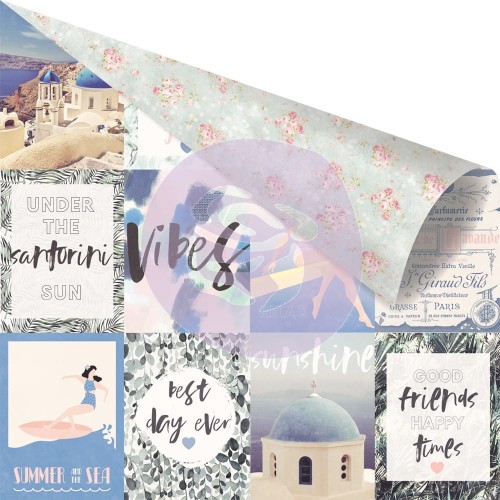 Prima Marketing - Santorini - 12x12 Sheet - Summer is Around The Corner