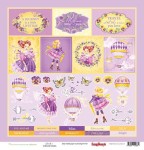 ScrapBerry's - papier 30x30 Precious Memories, Cards 2