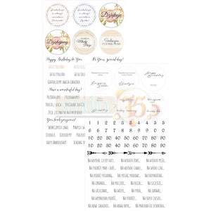 Studio75 Dodatki do wycinania 01 - NAPISY