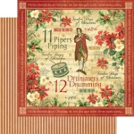 Graphic 45 - Twelve Days of Christmas Collection - Drummers Drumming