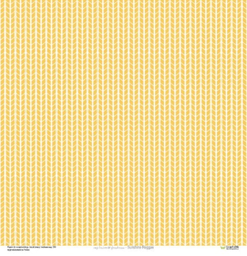 Papier do scrapbookingu Explosion Of Freshness - Sunshine Reggae, 30x30, ScrapAndMe
