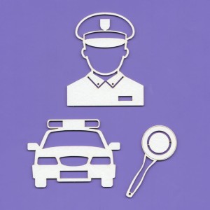 Crafty Moly -    1403 TEKTURKA - ZESTAW POLICYJNY