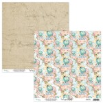 Papier do scrapbookingu 30x30 Wanderlust 05 - Mintay Papers -