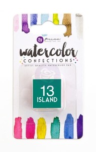 Farbki akwarelowe - 13 Island
