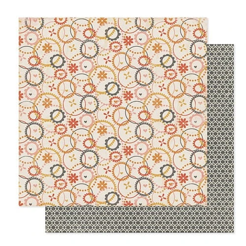 Papier scrapbooking Cottage Farms - Basket