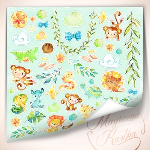 Magiczna Kartka - Słodkie Safari