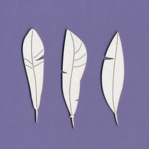  1148 TEKTURKA - 3 PIÓRKA - ZESTAW