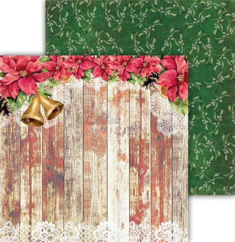 AltairArt -  Festive Bells 03 - papier na kartki swiateczne