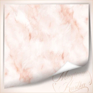 Papier do scrapbookingu Magiczna Kartka - Lekki jak puch 01