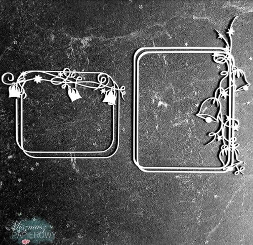 Tekturka - Ramki z dzwoneczkami