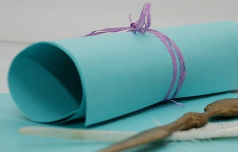 papier-czerpany-niebieski