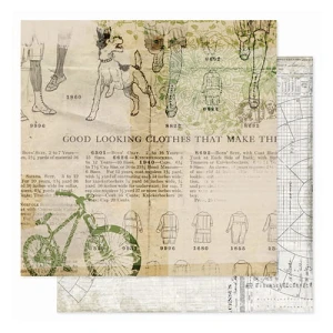 Scrapbooking papier Hope Chest - Trinkets 