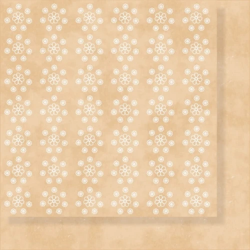 Scrapbooking papier 30x30 Beige Collection 3 - 5/6