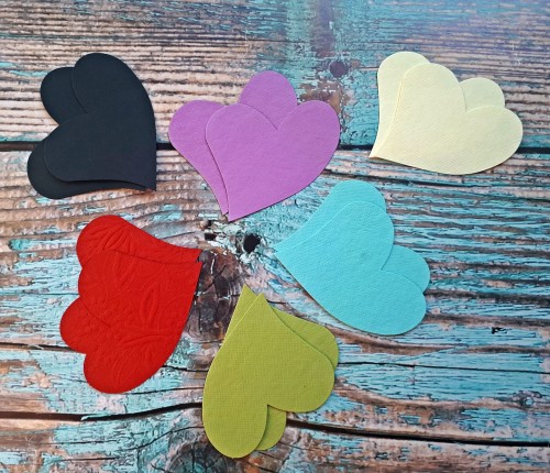 Papier-czerpany-serduszka-scrapki-mix-kolorów