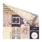 Wild & free - Pretty Little Notes - papier do scrapbookingu - 30x30