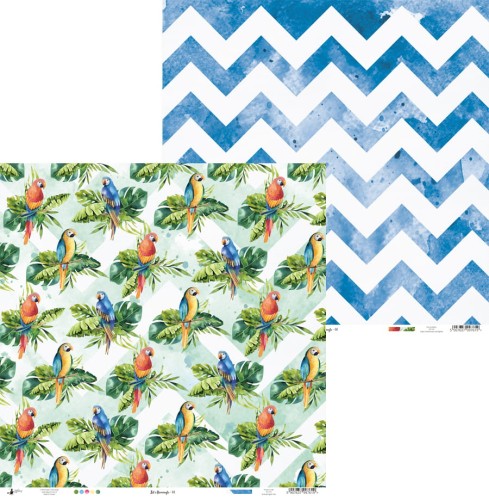 Papier Let's flamingle 06, 12x12"