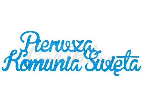 Wykrojnik "Pierwsza Komunia Święta"