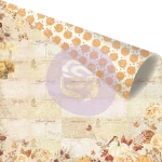 PrimaMarketing - Amber Moon - Papier 12x12 - Fall Postcards From Paris