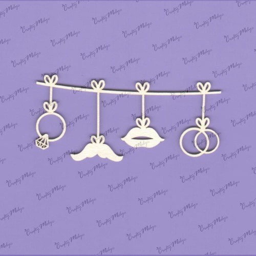 1149 B TEKTURKA - ŚLUBNE ATRYBUTY