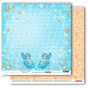 ScrapBerry's -  Ocean Enchantment,  Starfish and Seashells
