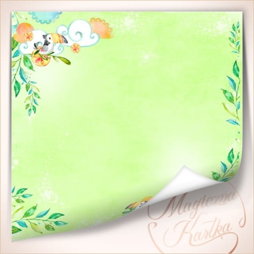 Magiczna Kartka - Słodkie Safari