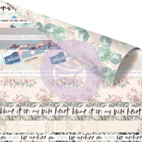 Prima Marketing - Papier 30x30 cm Santorini - Together at Santorini