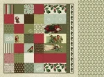 Kaisercraft - St Nicholas 12x12 Scrapbook Paper Babbo Natale