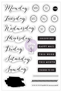 PTJ Bullet Journaling Stemple - These Days Stemple do planerów