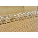 Sprężyna do bindowania 28 mm, 5/4'' biała