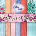 Signs of love - zestaw papierów do scrapbookingu 15x15 - AltairArt