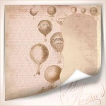 Papier do scrapbookingu - Magiczna Kartka - Skarby Czasu 024