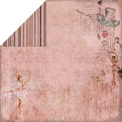 Scrapbooking papier FabScraps - Victoria - Ballet Dress