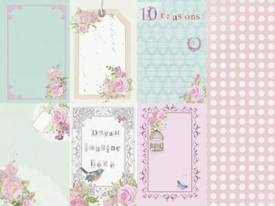 True Romance 12x12 Scrapbook Paper Passionate