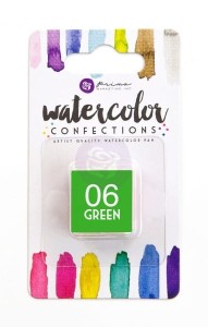 Farbki akwarelowe - 06 Green