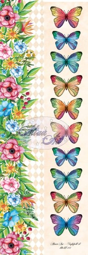 Pasek z motylkami do wycinania AltairArt - Nightfall 17