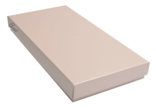 Pudełko na kartkę DL pudrowy róż