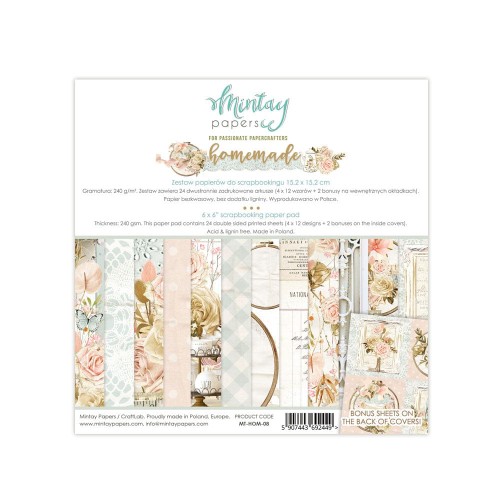 Mintay Papers - Homemade zestaw 15x15