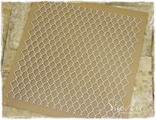 SnipArt - tekturka tło 30x30 - SIATKA