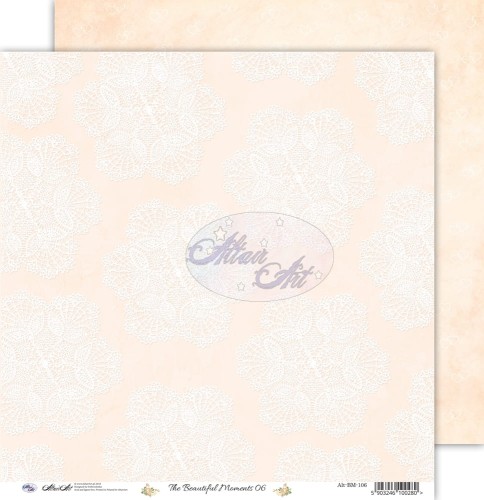 AltairArt - Dwustronny papier do scrapbookingu The Beautiful Moments 06
