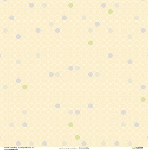 Papier do scrapbookingu Explosion Of Freshness - Sunny Day, 30x30, ScrapAndMe