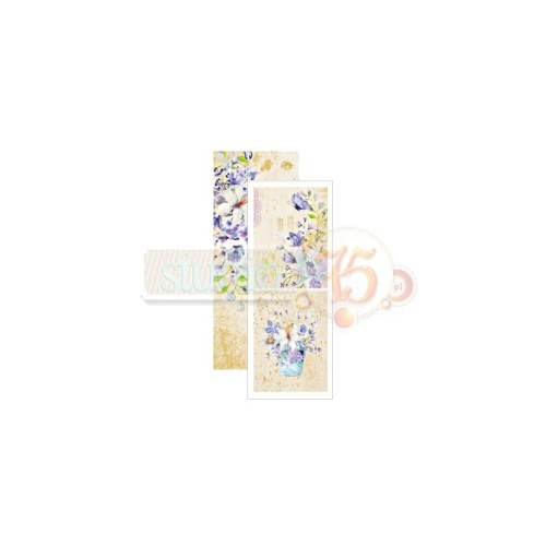 Papier do scrapbookingu Violet love 012 - 5 x 16 cm - Studio75