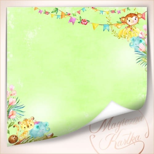 Magiczna Kartka - Słodkie Safari