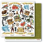 ScrapBerry's - The Pirate's Treasure, Pirate Paradise (Cards)